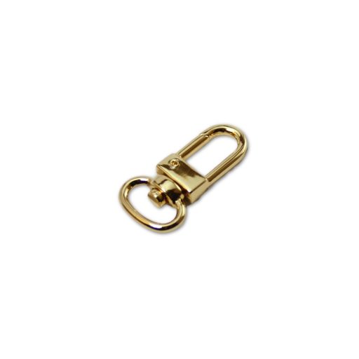 carabiner, Gold, 13 mm 
