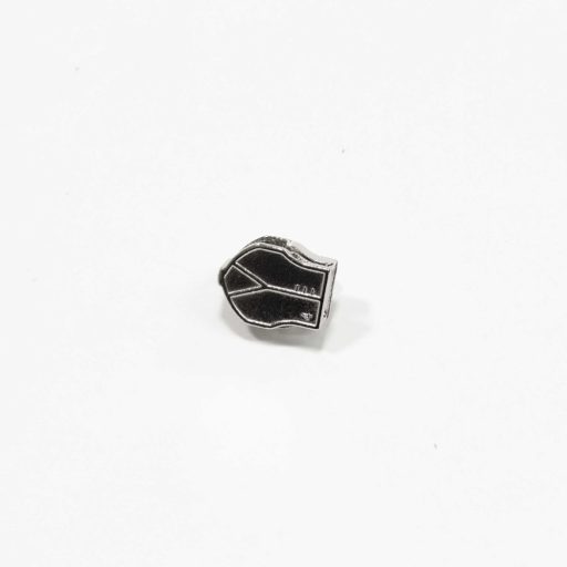 Zipper Slider, Nickel, for 5 mm Plastic Zipper - RT10