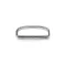 Metal Belt Loop 40 mm, Silver Colour Finish