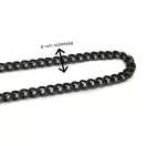 Handbag Chain, Nickel, 8 mm x 11 mm