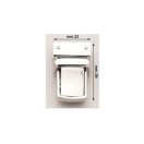 Tuck Lock, Nickel, 38 mm x 23 mm