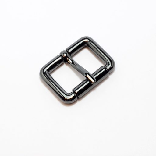 Roller Buckle, Gun Metal, 30 mm