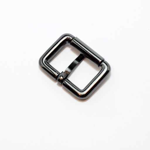 Roller Buckle, Gun Metal, 30 mm