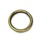 Round Spring Hook, 40 mm, Brass colour
