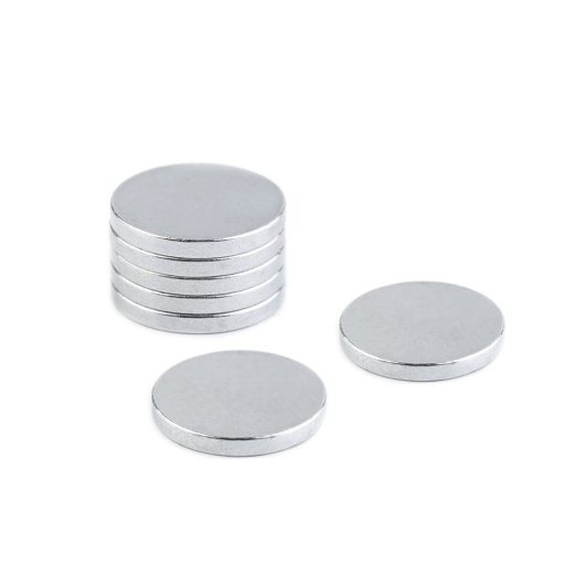 Sew in magnet, Round, 15 mm x 1,8 mm