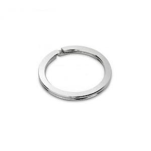 Key Ring, Nickel, 43 mm