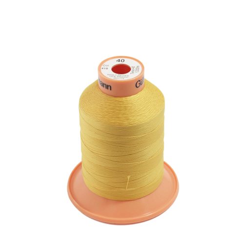 Thread For Leather Sewing, Yellow, 40
