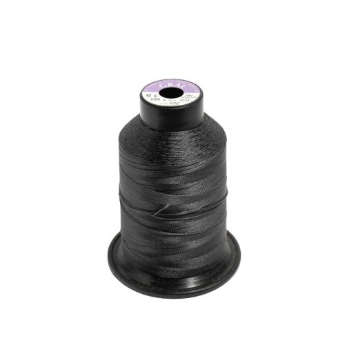 Thread For Leather Sewing, Dark Grey, 40