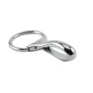 O-shaped carabiner 40mm, Nickel