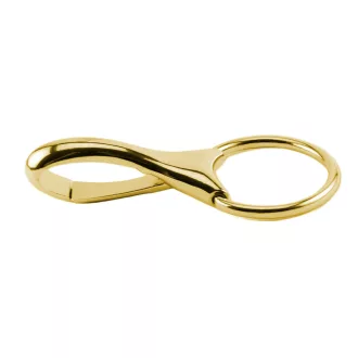 O-shaped carabiner 40mm, Gold