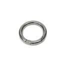 Round Spring Hook, 25x5 mm, Nickel