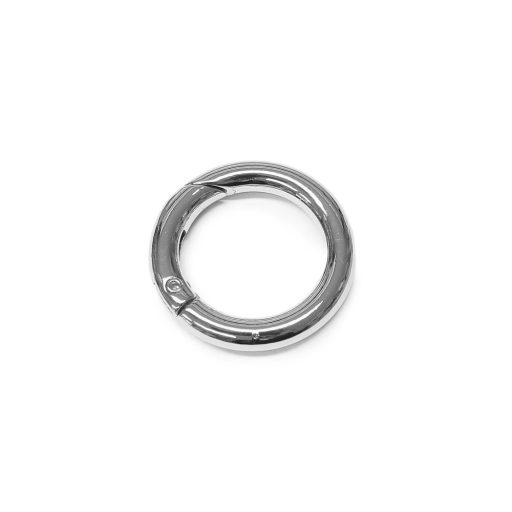 Round Spring Hook, 26 mm, Nickel