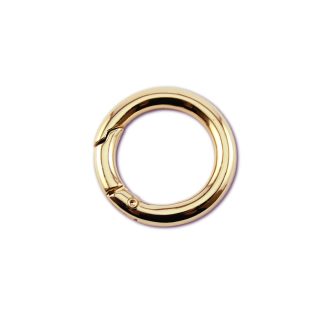 Round Spring Hook, 26 mm, Rose Gold