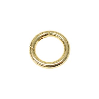 Round Spring Hook, 26 mm, Gold