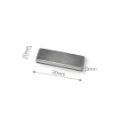 Sew in magnet, Thick, 30 mm x 10 mm x 3 mm
