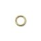 Round Spring Hook, 17 mm, Gold