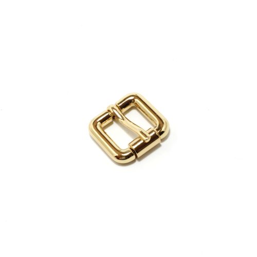 Roller Buckle, Gold, 15 mm