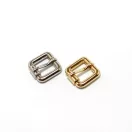 Roller Buckle, Gold, 15 mm