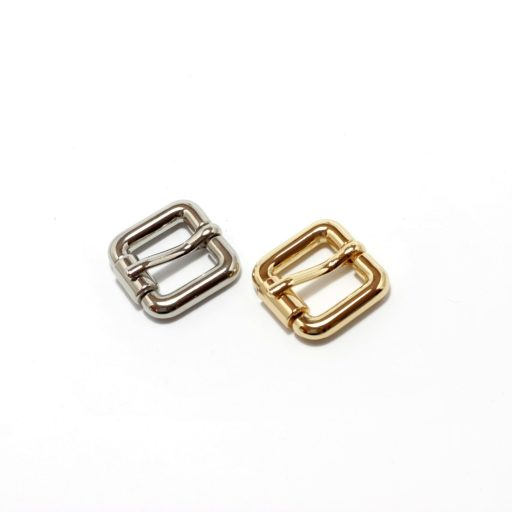 Roller Buckle, Gold, 15 mm