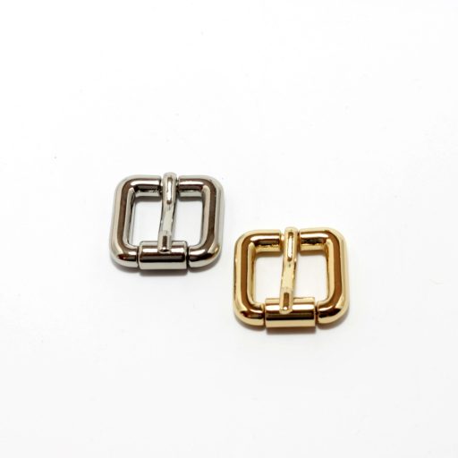 Roller Buckle, Gold, 15 mm