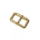 Roller Buckle, Gold, 40 mm