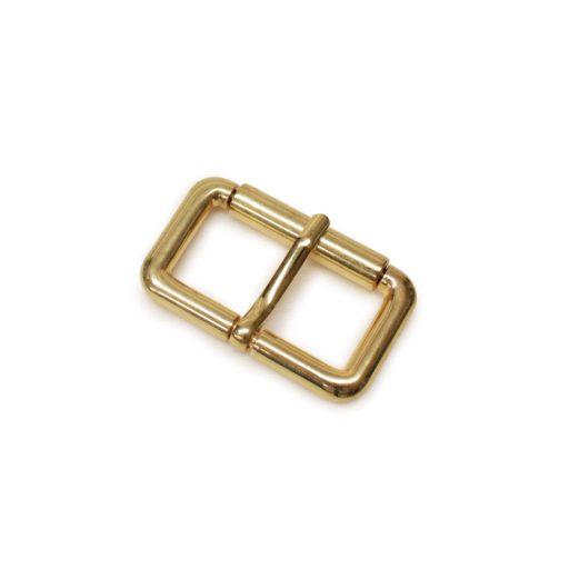 Roller Buckle, Gold, 40 mm