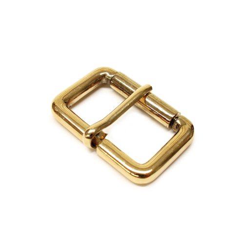 Roller Buckle, Gold, 35 mm