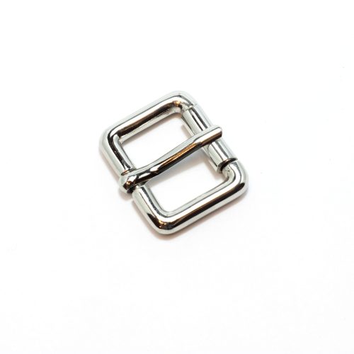 Roller Buckle, Nickel, 25 mm