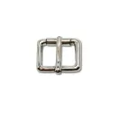 Roller Buckle, Nickel, 25 mm