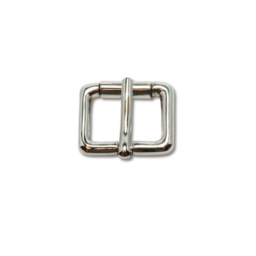 Roller Buckle, Nickel, 25 mm