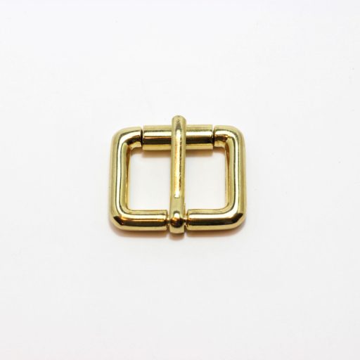 Roller Buckle, Gold, 25 mm