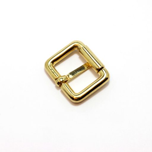 Roller Buckle, Gold, 25 mm