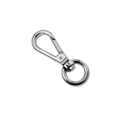 carabiner, Nickel, 12 mm 