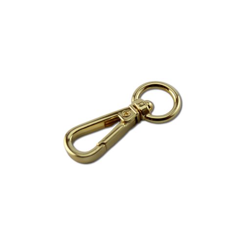 carabiner, Gold, 12 mm 
