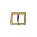 Angular Buckle, Gold, 25 mm