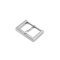 Angular Buckle, 30 mm, Nickel