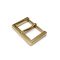 Angular Buckle, 30 mm, gold