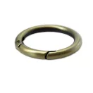 Round Spring Hook, 35 mm, Antique