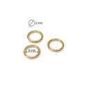 Small Iron Ring, Gold colour, 5x1,5 mm