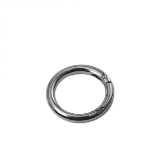 Round Spring Hook, 30 mm, Nickel