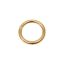 Round Spring Hook, 30 mm, Gold