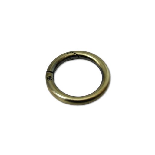 Round Spring Hook, 30 mm, Antique
