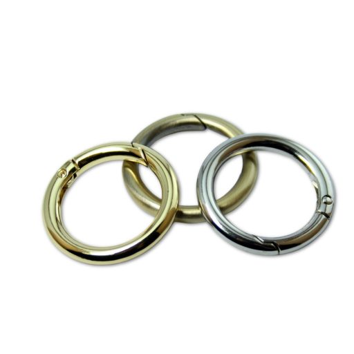 Round Spring Hook, 30 mm, Antique