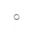 Small Iron Ring, Nickel, 6 mm