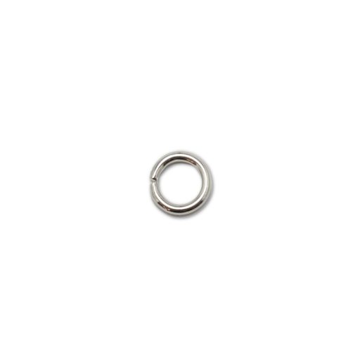 Small Iron Ring, Nickel, 6 mm