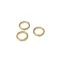 Small Iron Ring, Gold, 6 mm