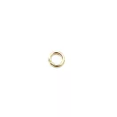 Small Iron Ring, Gold, 6 mm