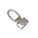 Pántra csavarozható karabiner, 20 mm, nikkel