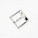 Nickel Belt Buckle, 40 mm x 47 mm