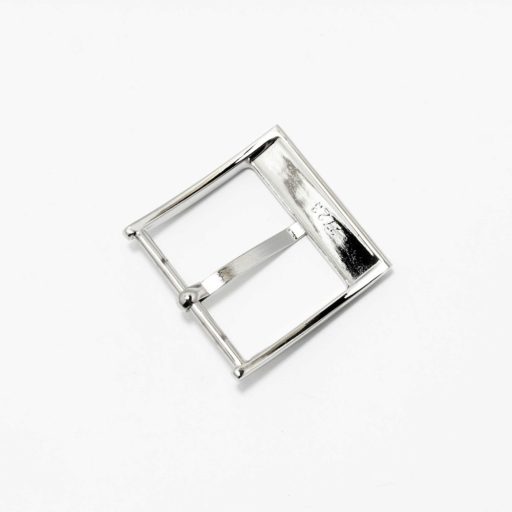 Nickel Belt Buckle, 40 mm x 47 mm
